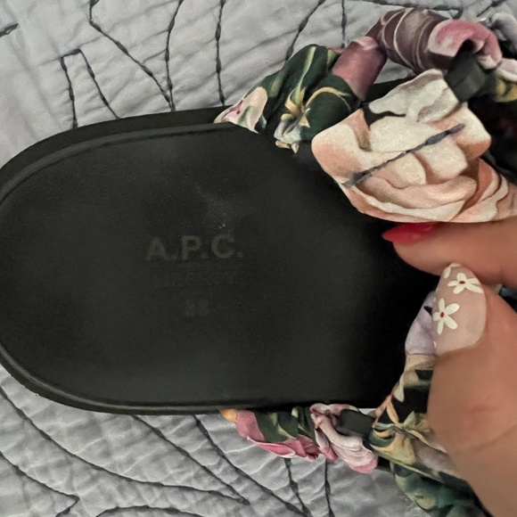 A.P.C. Multicolor Liberty Sandals - Picture 4 of 4
